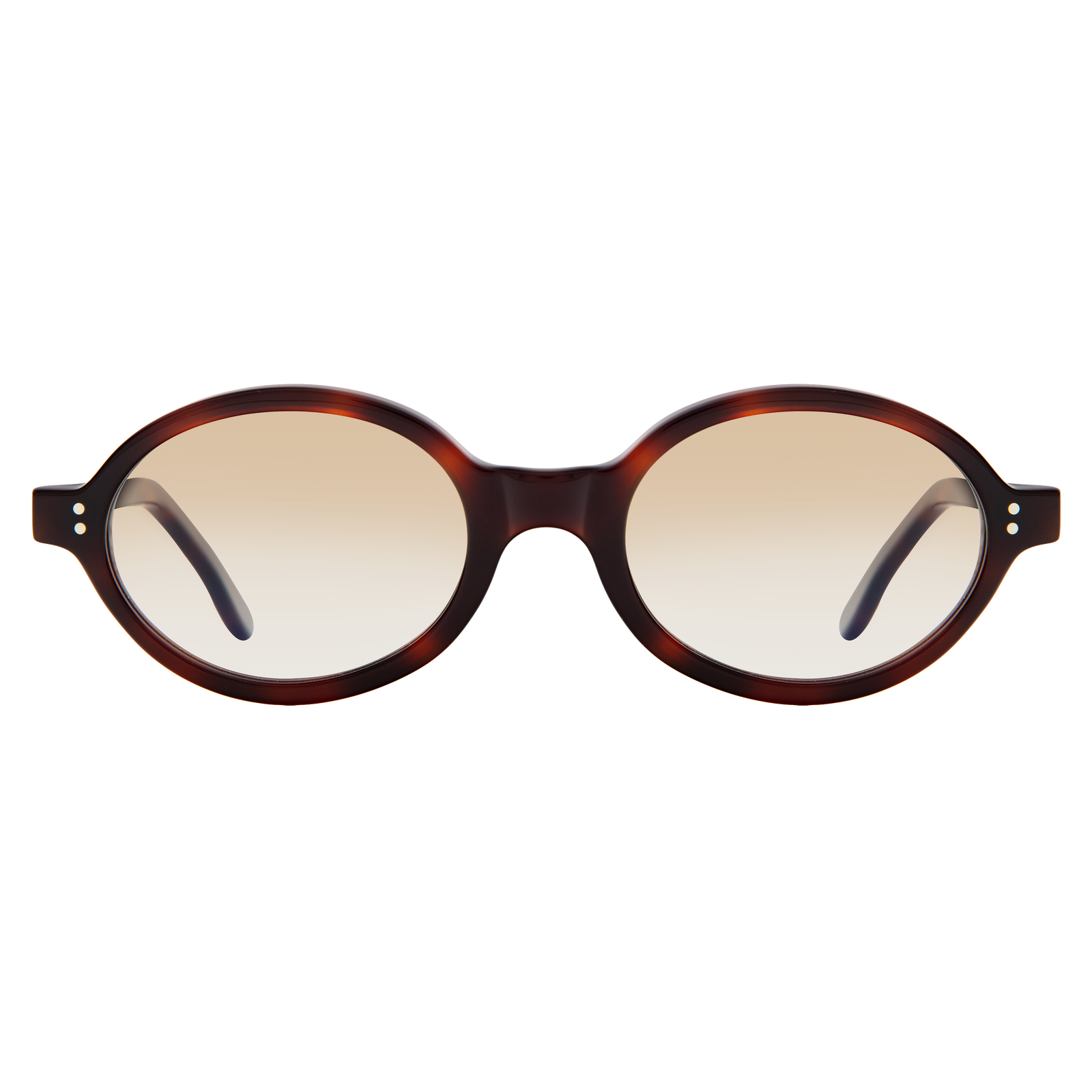 This is a product image of a pair of an oval sunglass frame
