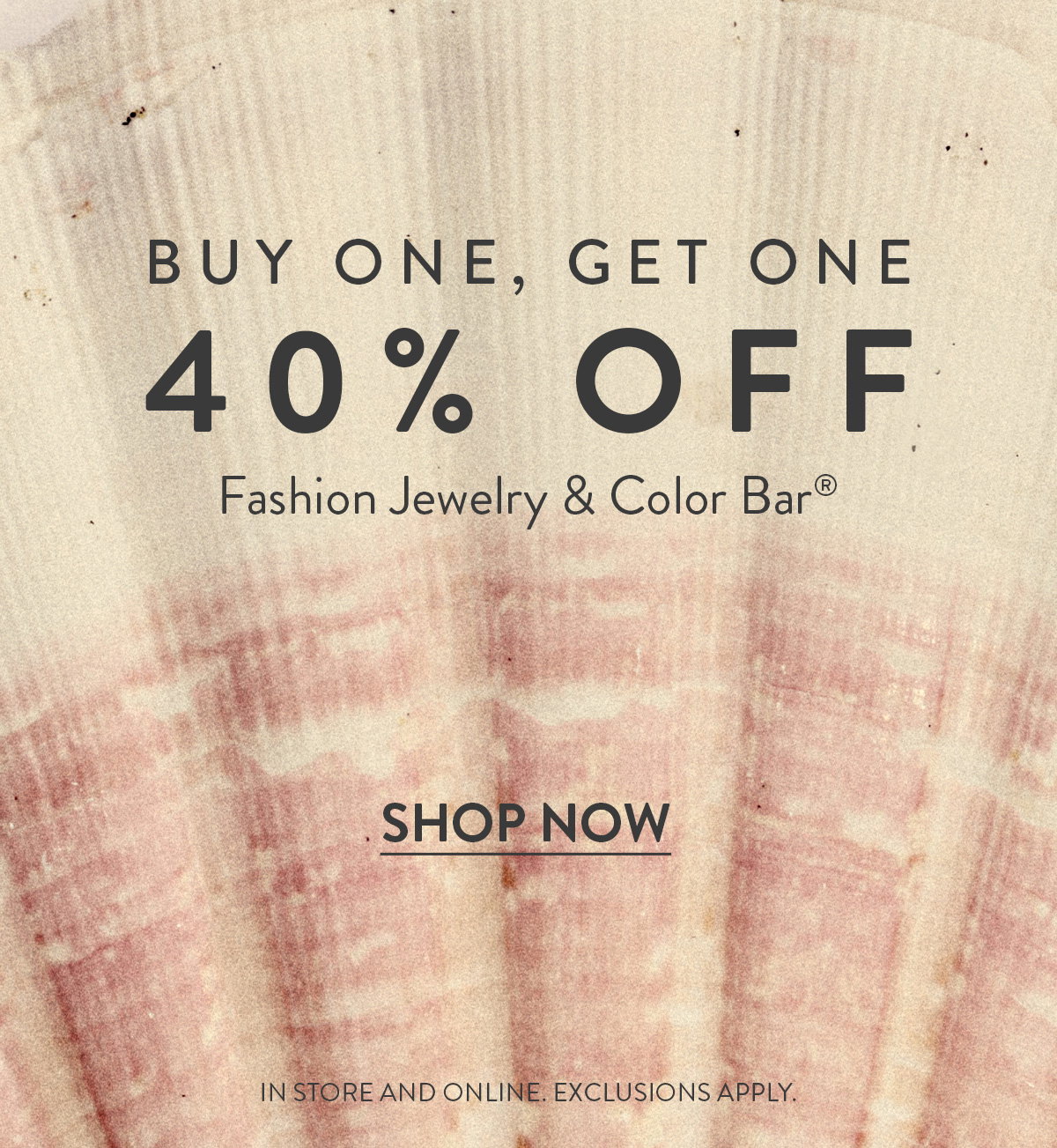 Buy One, Get One 40% Off