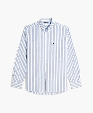 Regular Fit Stripe Oxford Shirt