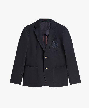 New York Label Crest Regular Fit Blazer