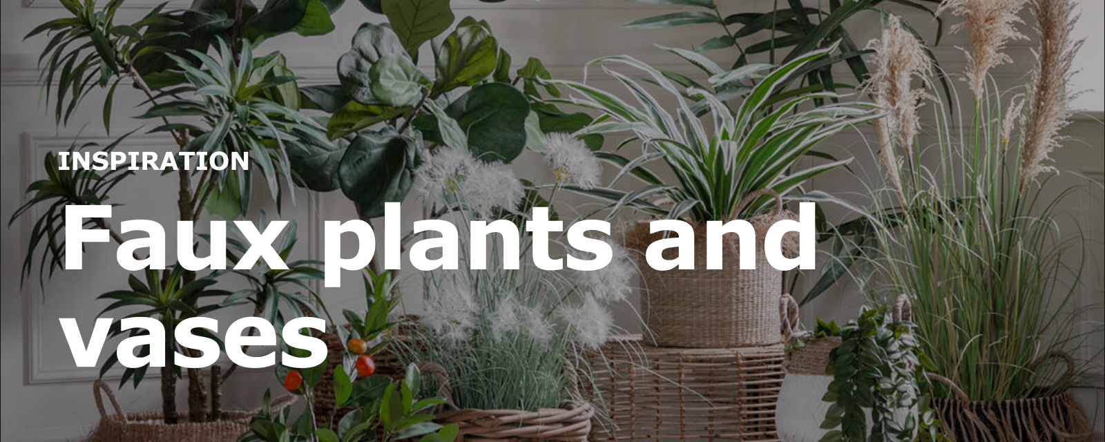 Elevate your Home with Faux Plants and Vases
