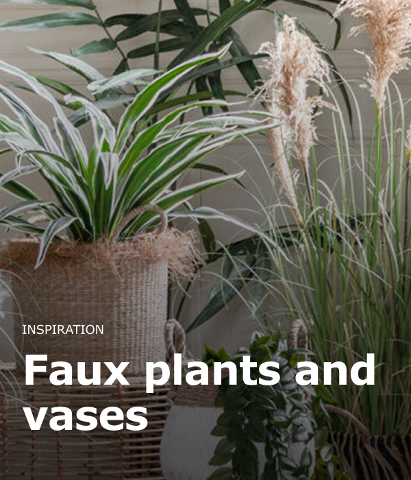 Elevate your Home with Faux Plants and Vases