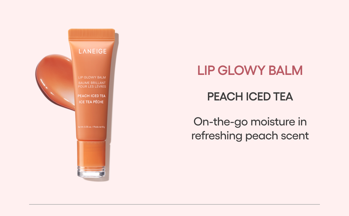 LIP GLOWY BALM PEACH ICED TEA