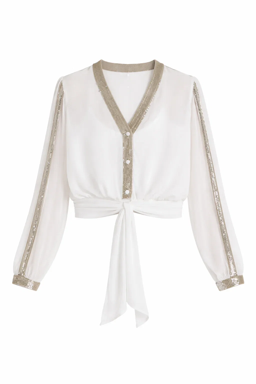 Image of Filigree Blouse - Silver