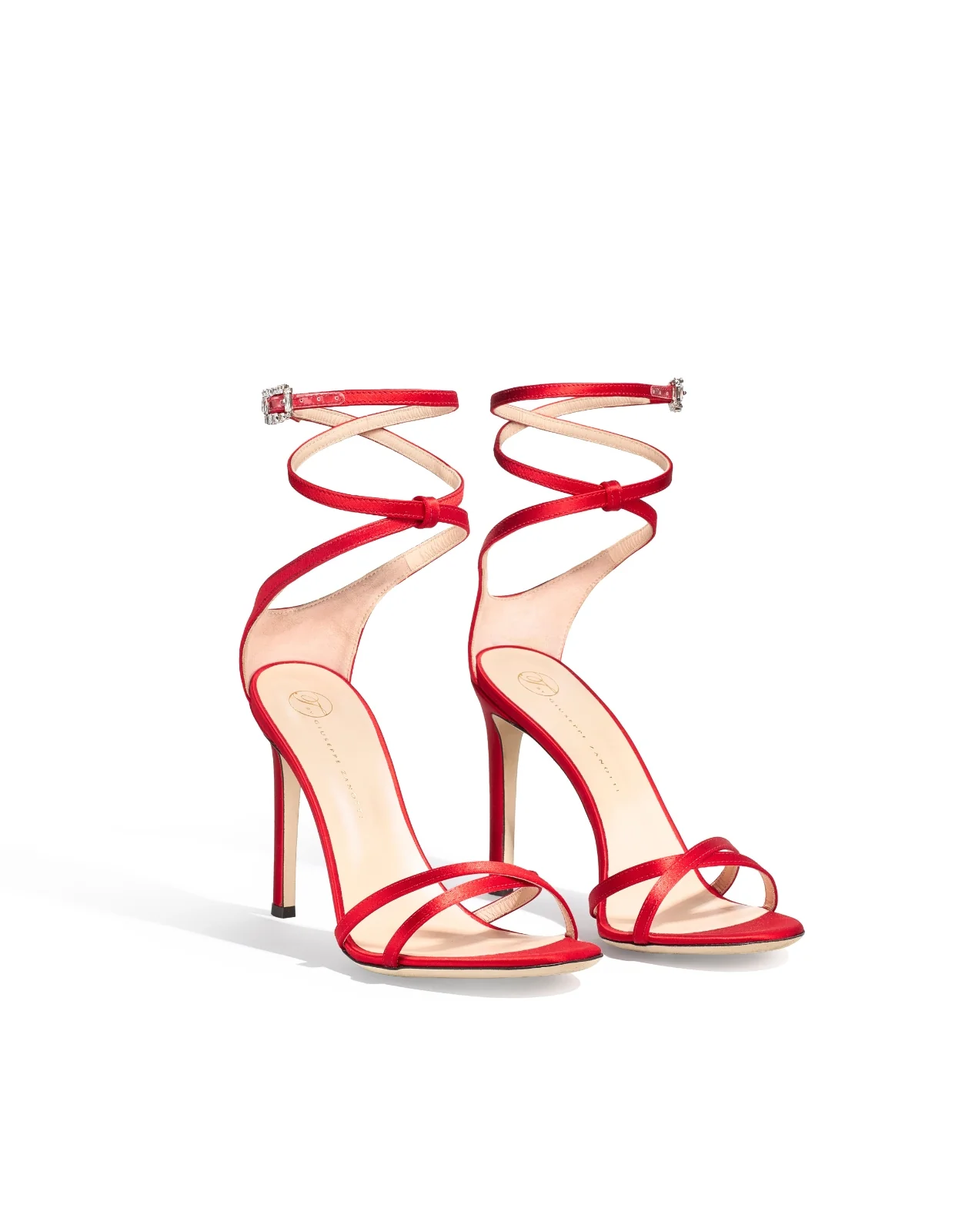 Image of Vixen Strappy Sandals - Red