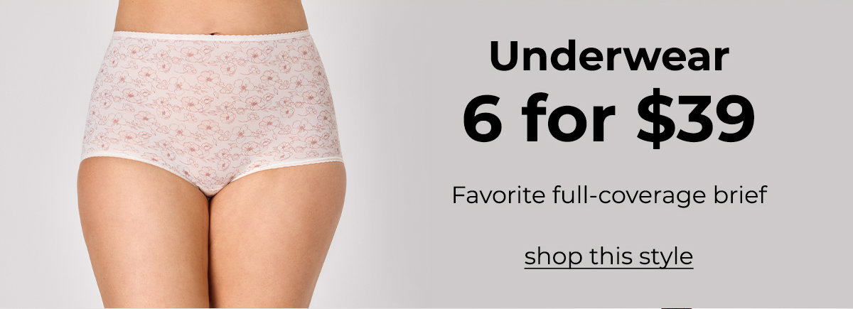 Bali Skimp Skamp Brief Panty