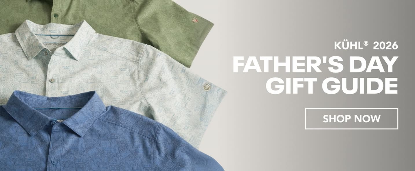 KUHL 2026 Father's Day Gift Guide.