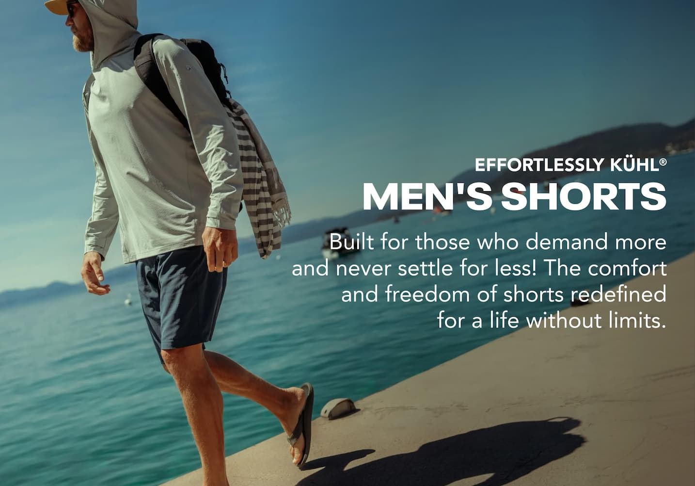 Effortlessly KUHL Men's Shorts. Built for those who demand more and never settle for less!