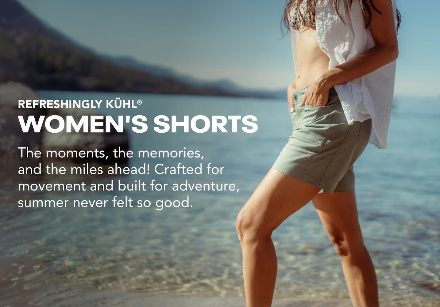 Refreshingly KUHL Women's Shorts. The moments, the memories, and the miles ahead!