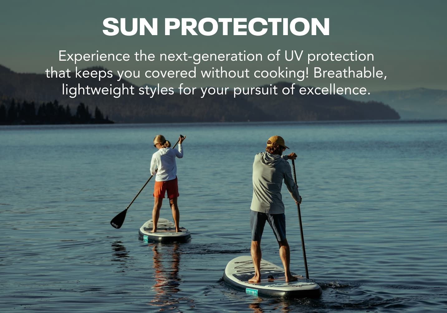 Sun protection experience the next-generation of UV protection that keeps you covered without cooking!