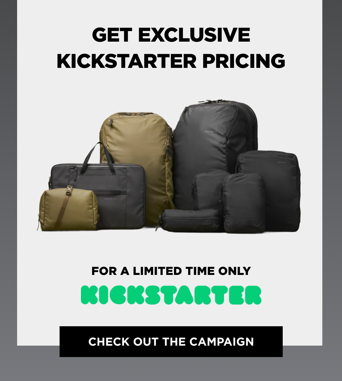 Get exclusive kickstarter pricing  NOW LIVE ON KICKSTARTER  [CHECK OUT THE CAMPAIGN]