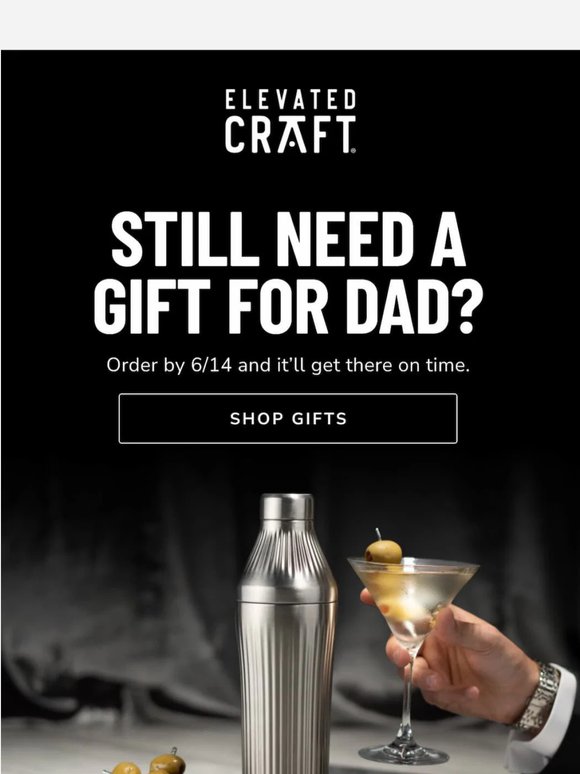Dad’s Day shipping cutoff: today!