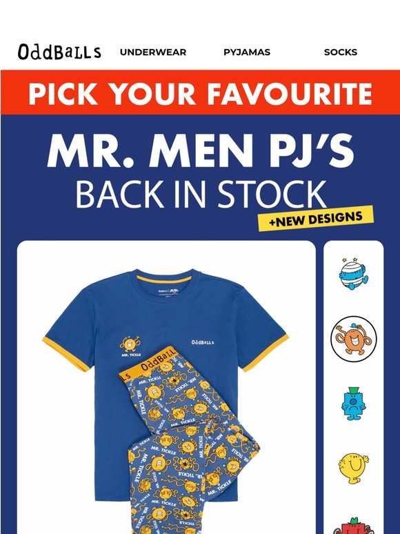 The Perfect Gift: Mr. Men PJ's 🎁