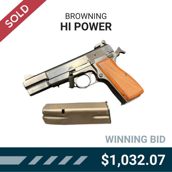Recently Ended: BROWNING HI POWER