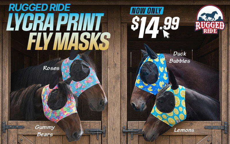 NEW Print Fly Masks $14.99