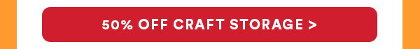 50% off craft storage