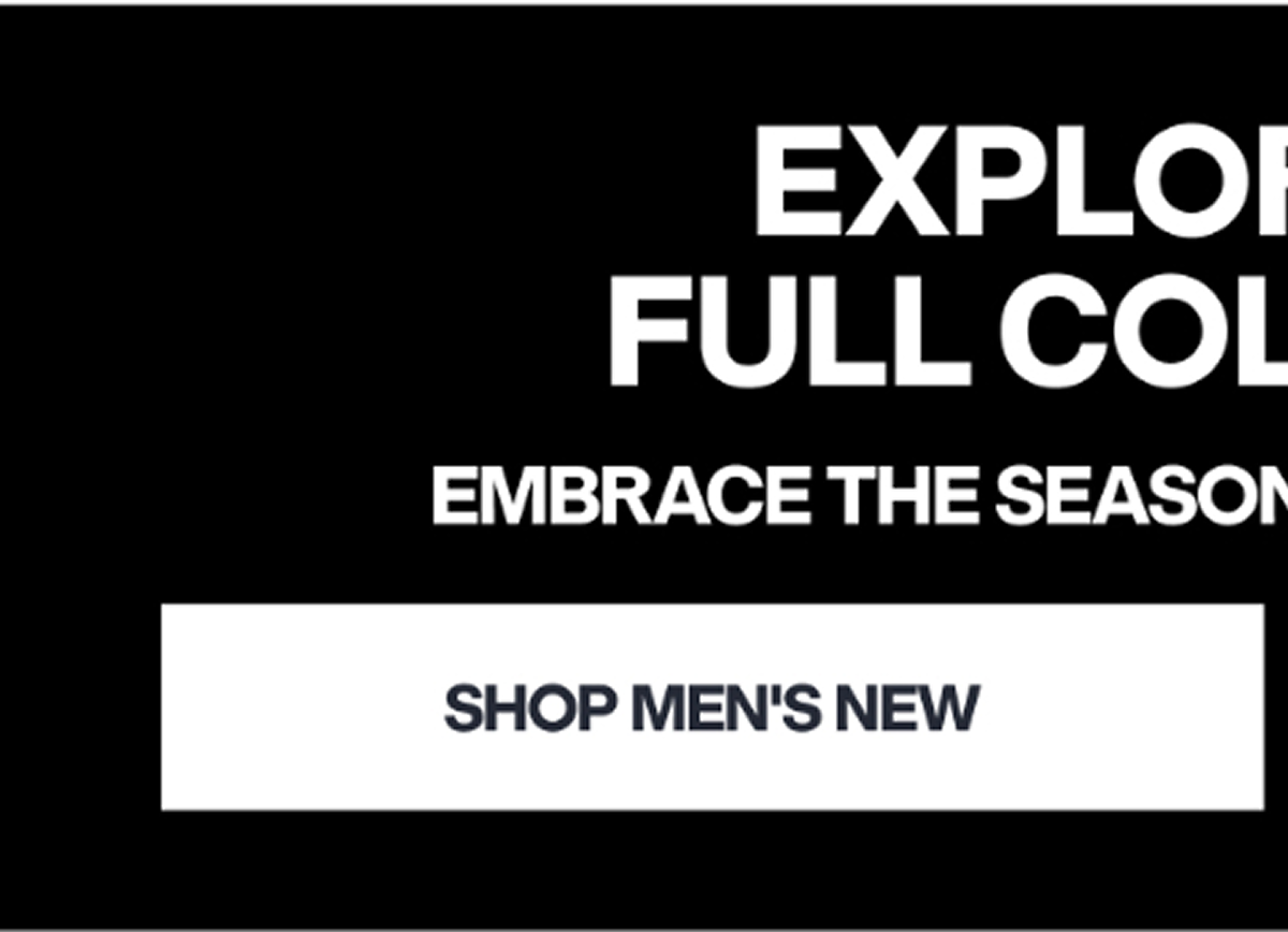 SHOP MEN'S NEW ARRIVALS