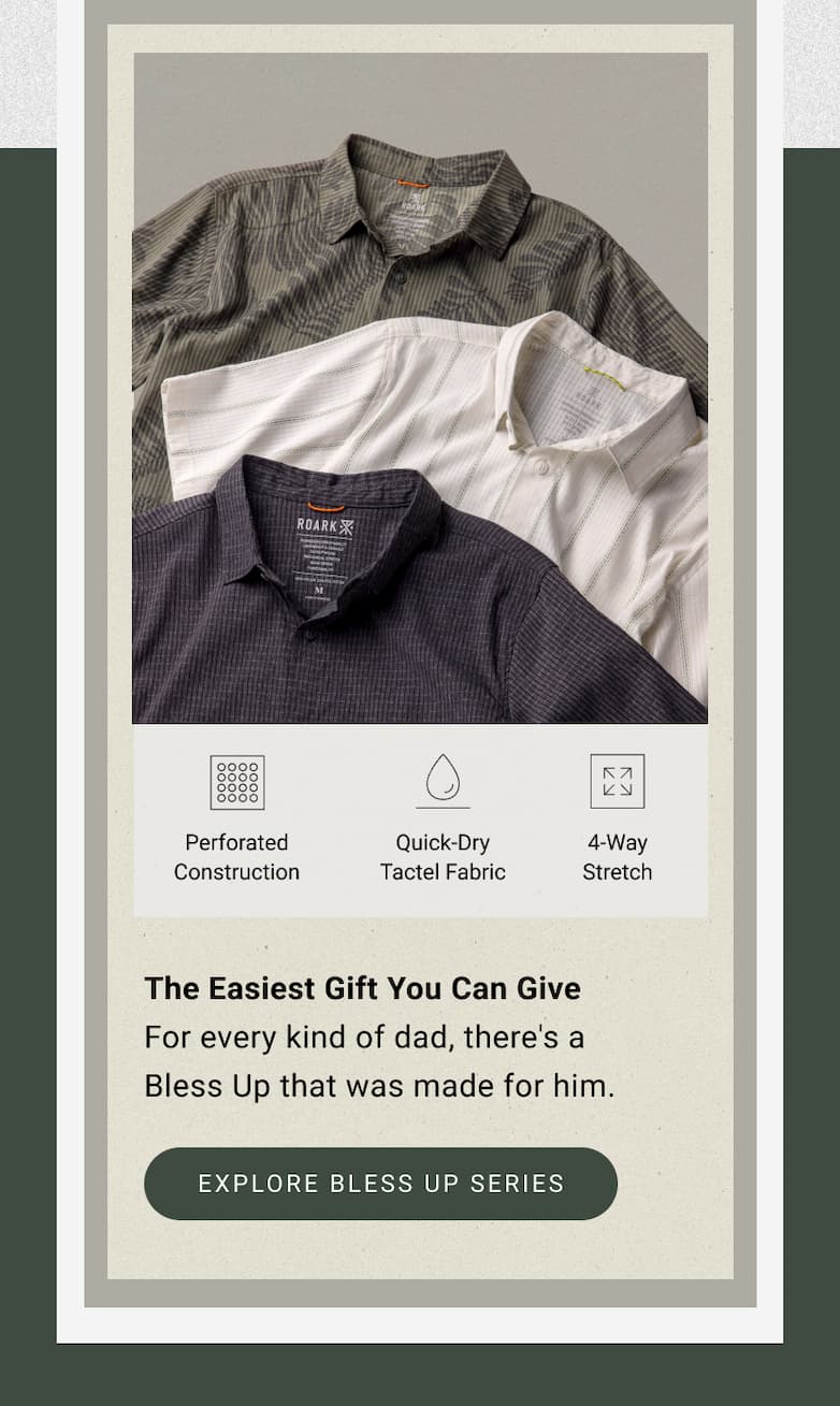 The Easiest Gift You Can Give - for every kind of dad, there's a Bless Up that was made for him.