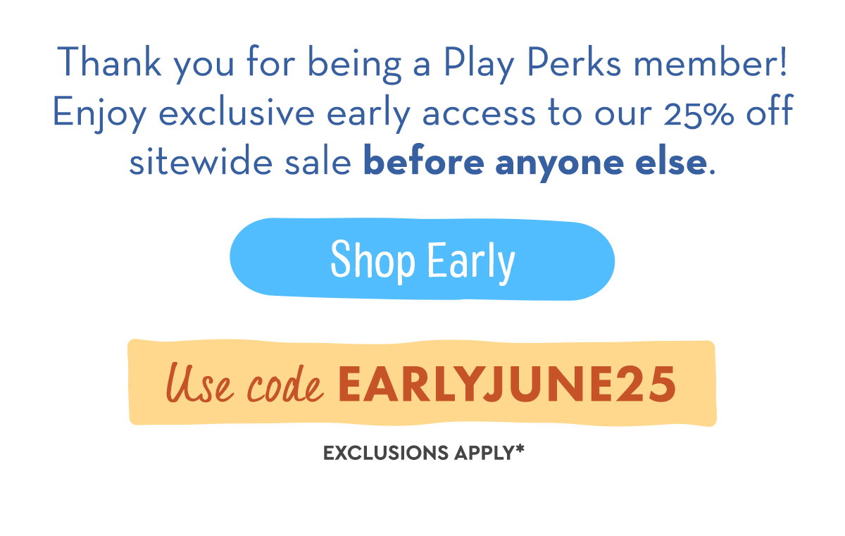 Shop Early