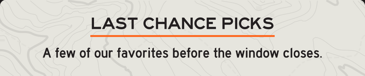 Last Chance picks