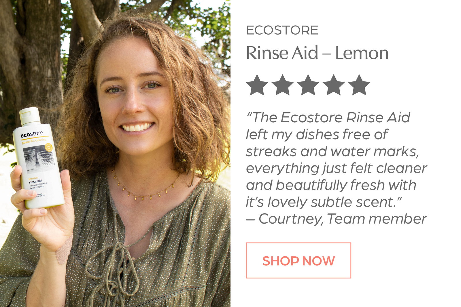 Shop ecostore Rinse Aid - Lemon