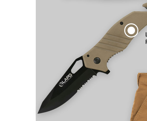 LAPG Rescue EDC Folding Knife