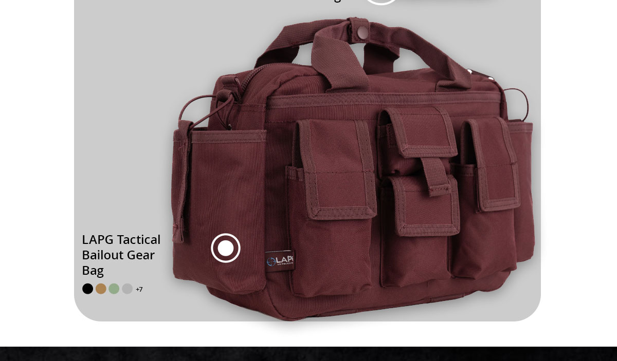 LAPG Tactical Bailout Gear Bag