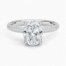14K White Gold Valencia Diamond Ring (1/3 ct. tw.)