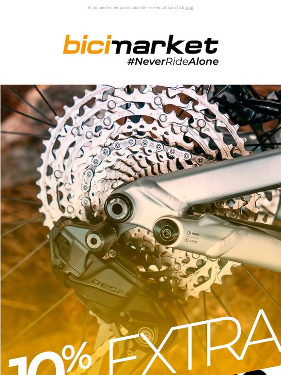 10% EXTRA para dejar tu Bici a punto 🚴‍♂️