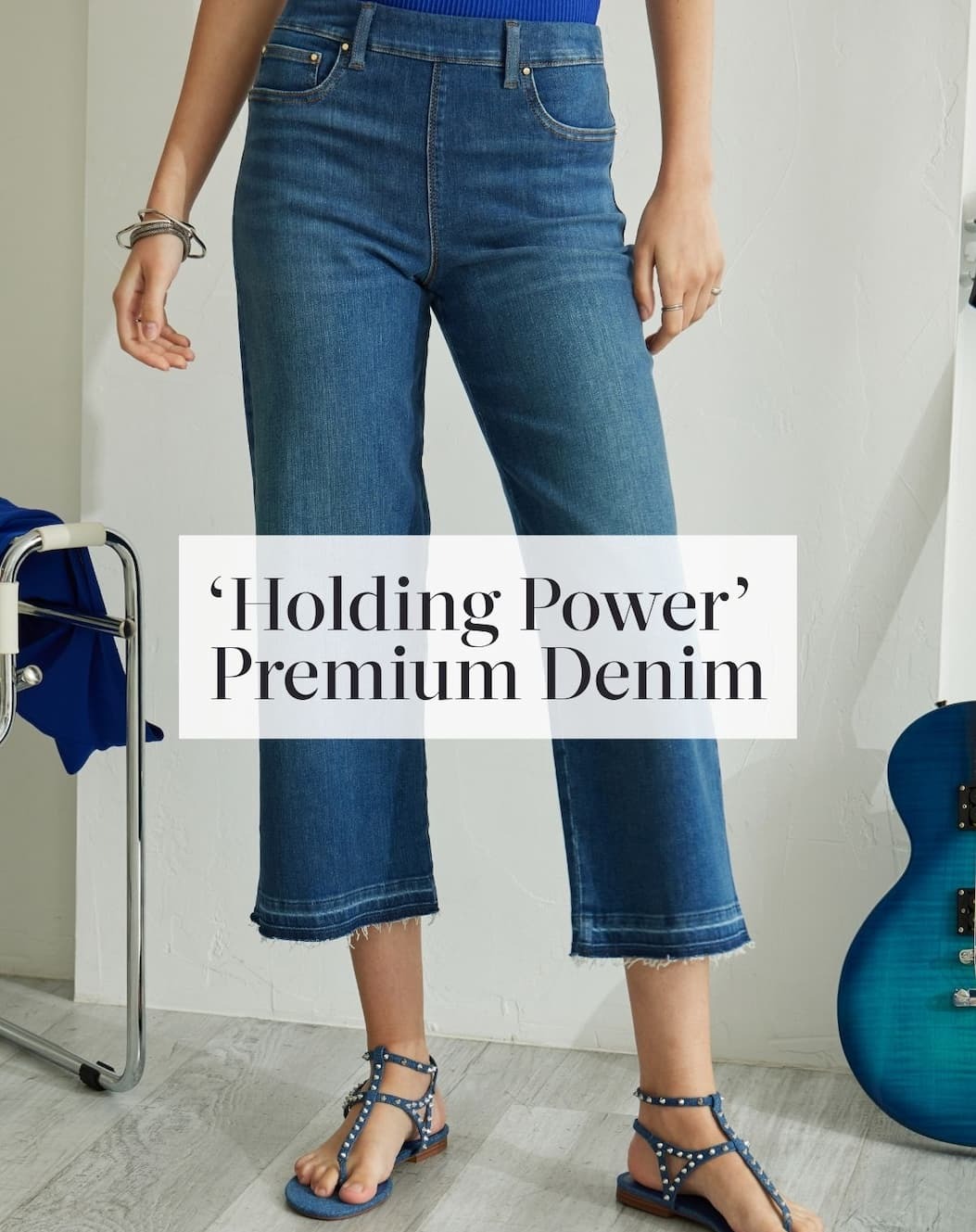 'Holding Power' Premium Denim Baby Boot