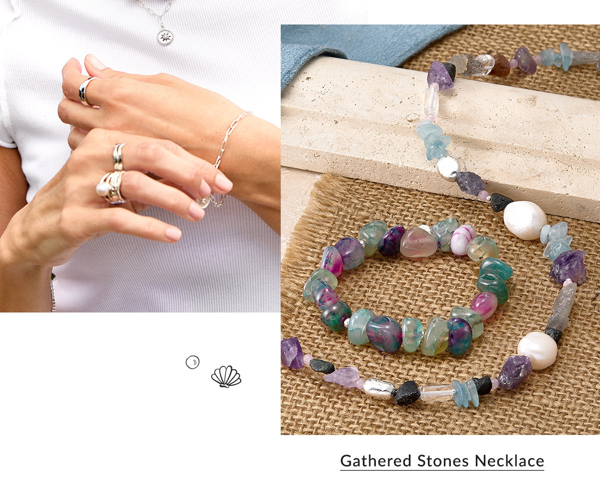 Gathered Stones Necklace
