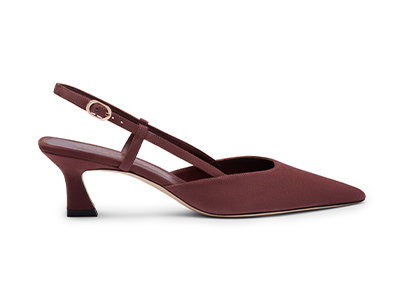 Vinnie 50 Slingback Pump in Brownstone
