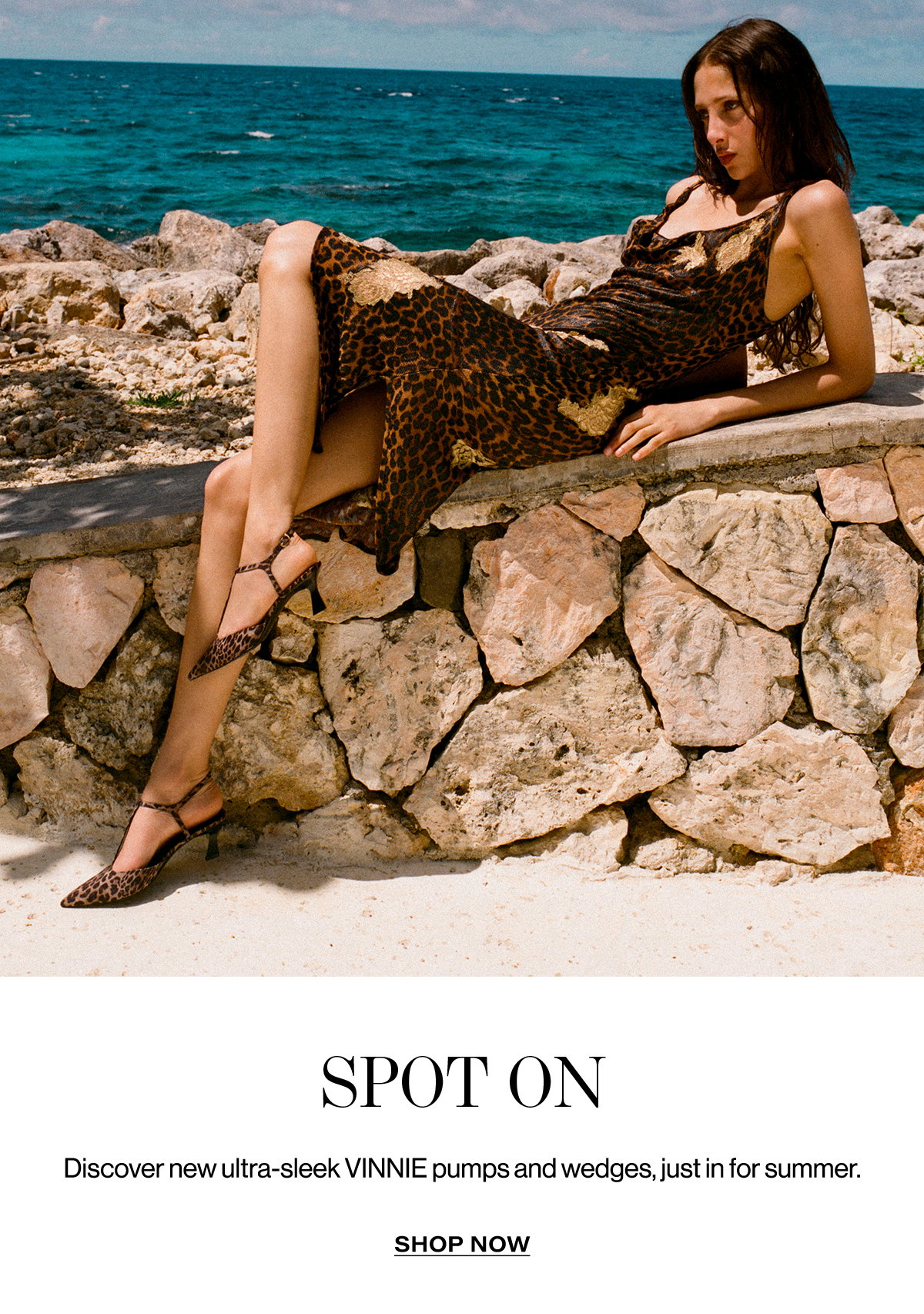 Spot On / Discover New Ultra-Sleek Vinnie Pumps And Wedges, Just In For Summer. | Shop Now