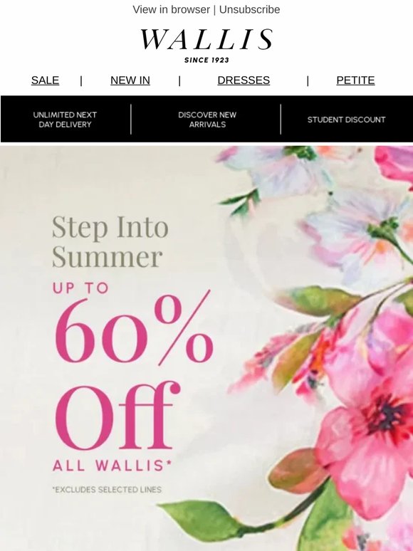 60% off? That's your sign