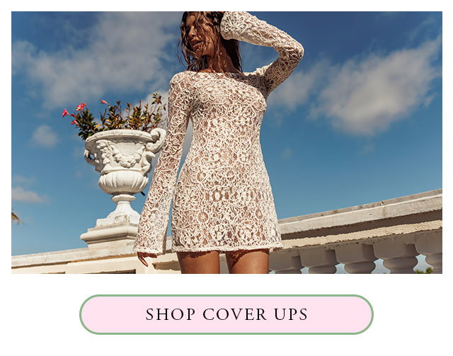 Dream catcher cream mini dress. Shop cover ups. 