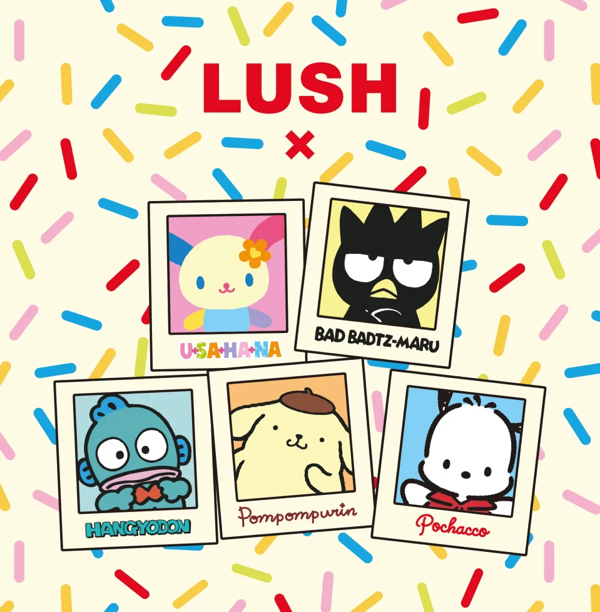 Image: Lush × Sanrio Characters © 2026 SANRIO CO., LTD.