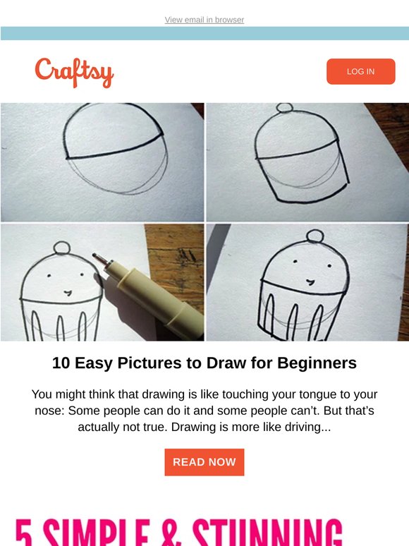 10 Easy Pictures to Draw for Beginners