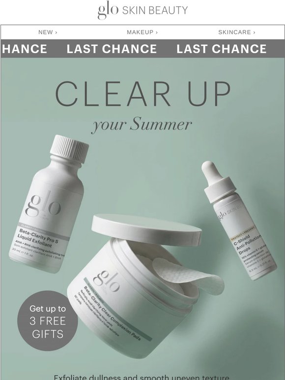 Free glass skin essentials ends TONIGHT
