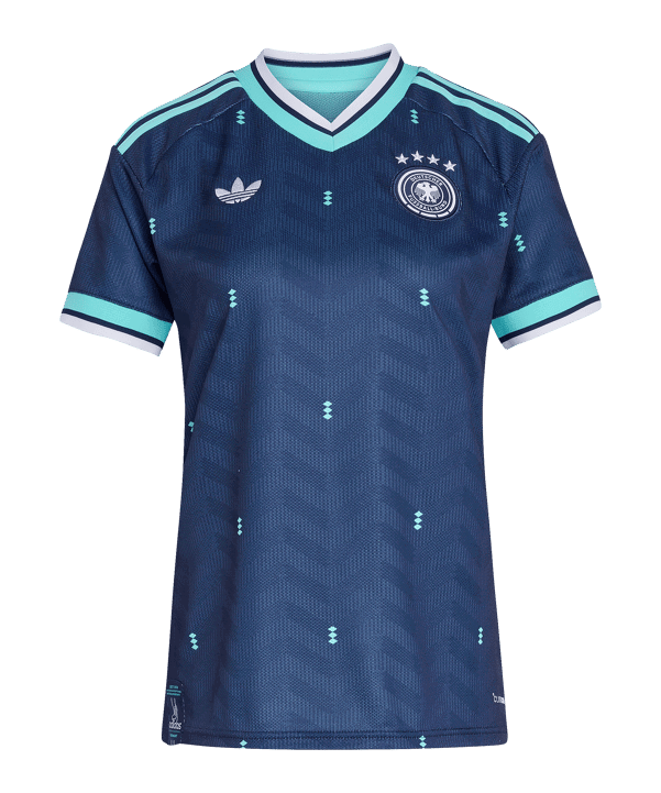 adidas DFB Deutschland Trikot Away WM 2026 Damen Blau