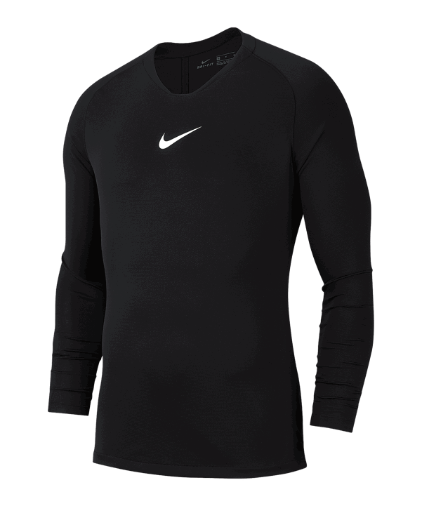 Nike Park First Layer Top Schwarz F010