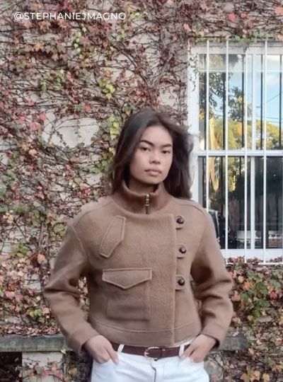 cropped jacket