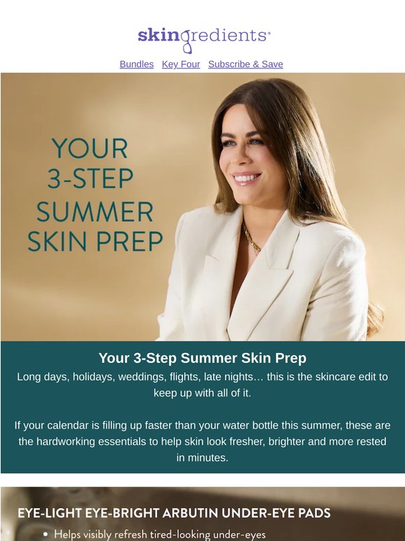 Summer Skin Prep, Simplified ☀️