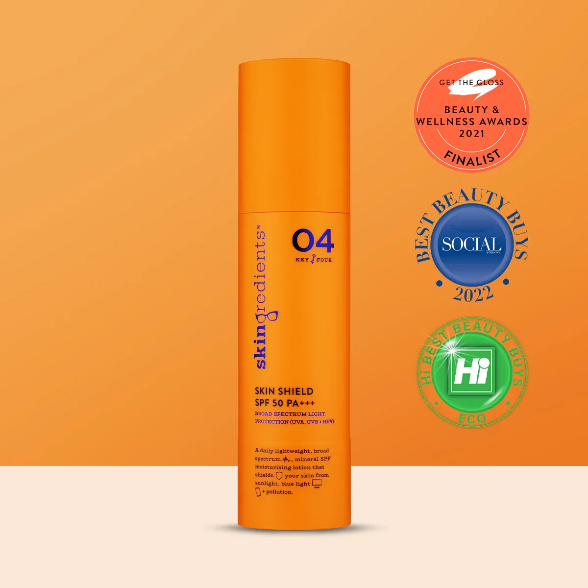 Image of Skin Shield Moisturising and Priming SPF 50 PA+++