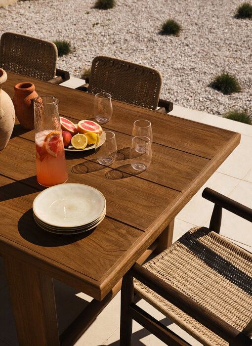 Amber Lewis x Four Hands Dume Outdoor Dining Armchair by Four Hands