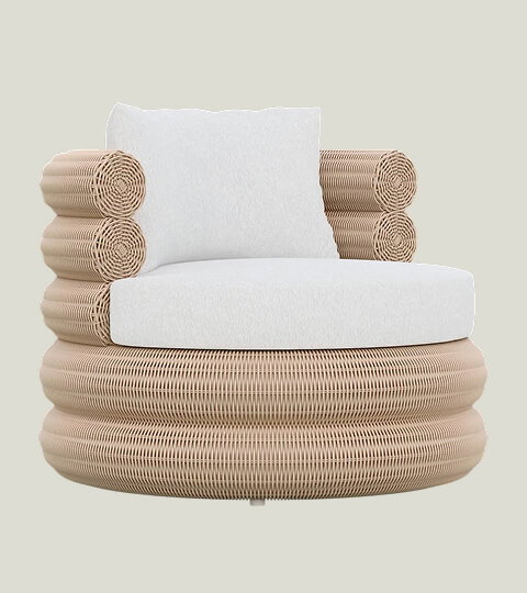 Texoma Outdoor Swivel Club Chair by Azzurro Living