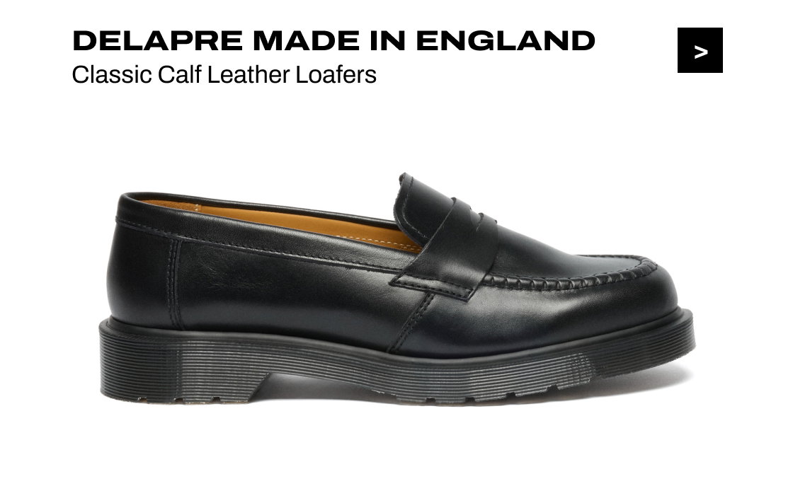 Delapre Made In England Classic Calf Leather Loafers