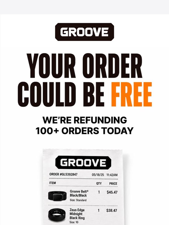 ⚡ GET YOUR ORDER FREE! ⚡