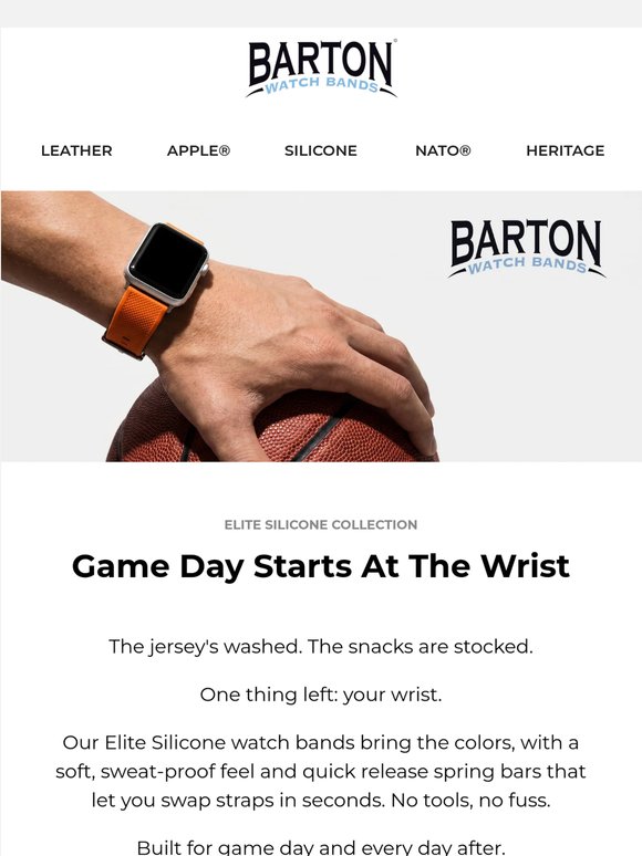 Your wrist called. It wants in on game day.