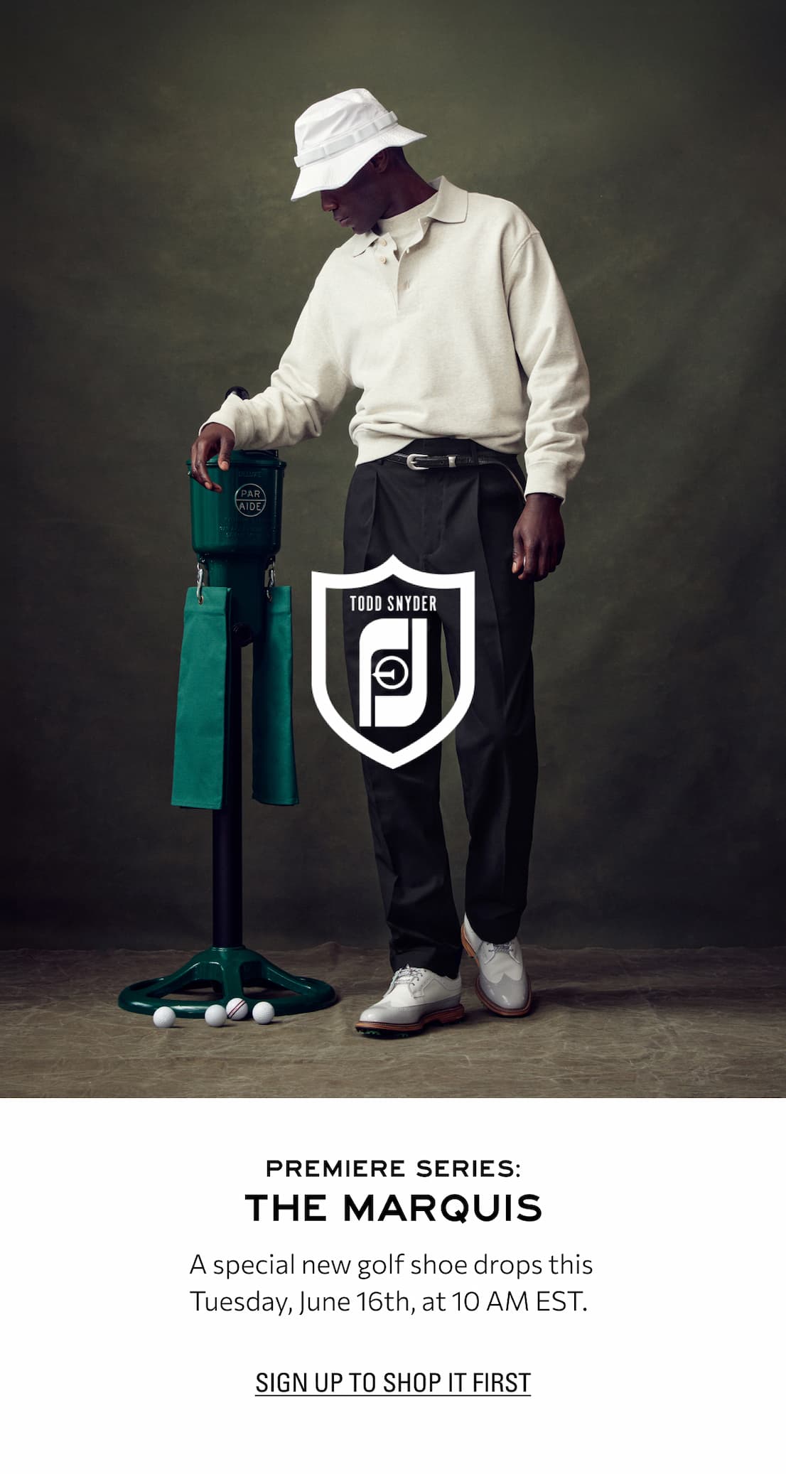 Coming soon: Todd x FootJoy