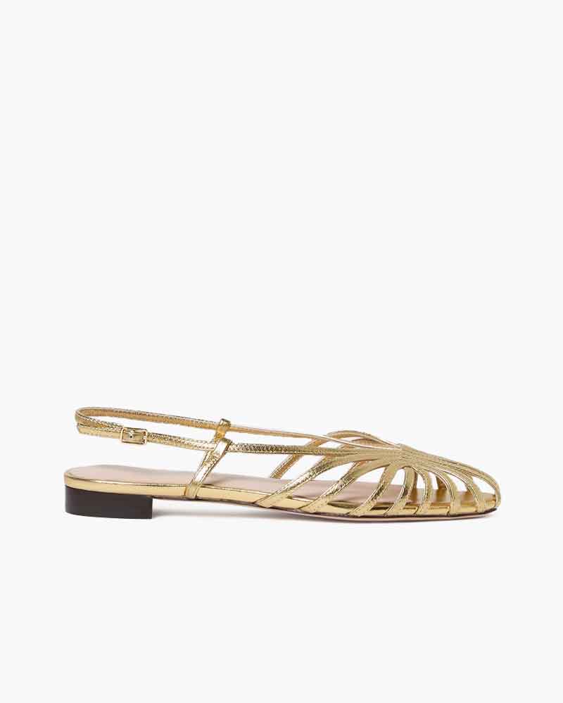 Women's Weekend Brunch Woven Detail Slingback Sandal